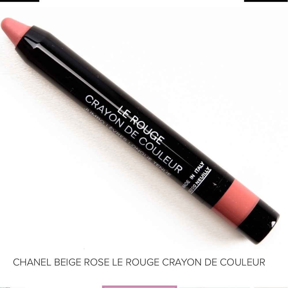 Chanel beige rose le rouge crayon